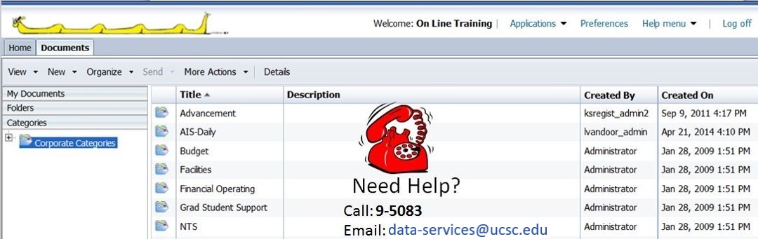 InfoView Screenshot with Contact Information for Hotline and Email