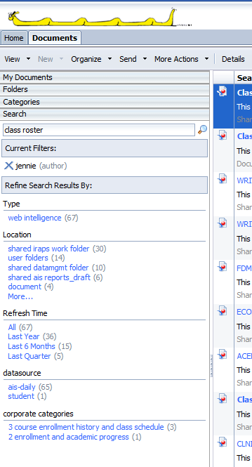 Image of search filters